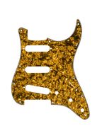 D'Andrea Strat Pickguard SSS - GOLD PEARL