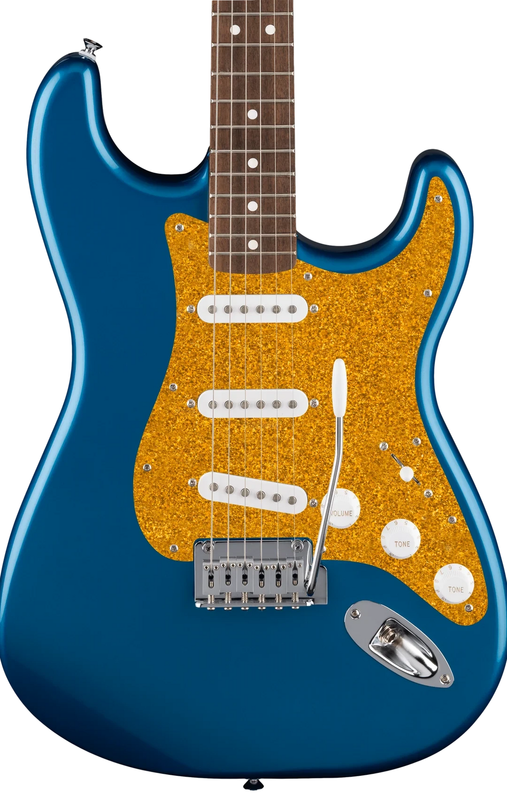D'Andrea Strat Pickguard SSS - GOLD SPARKLE
