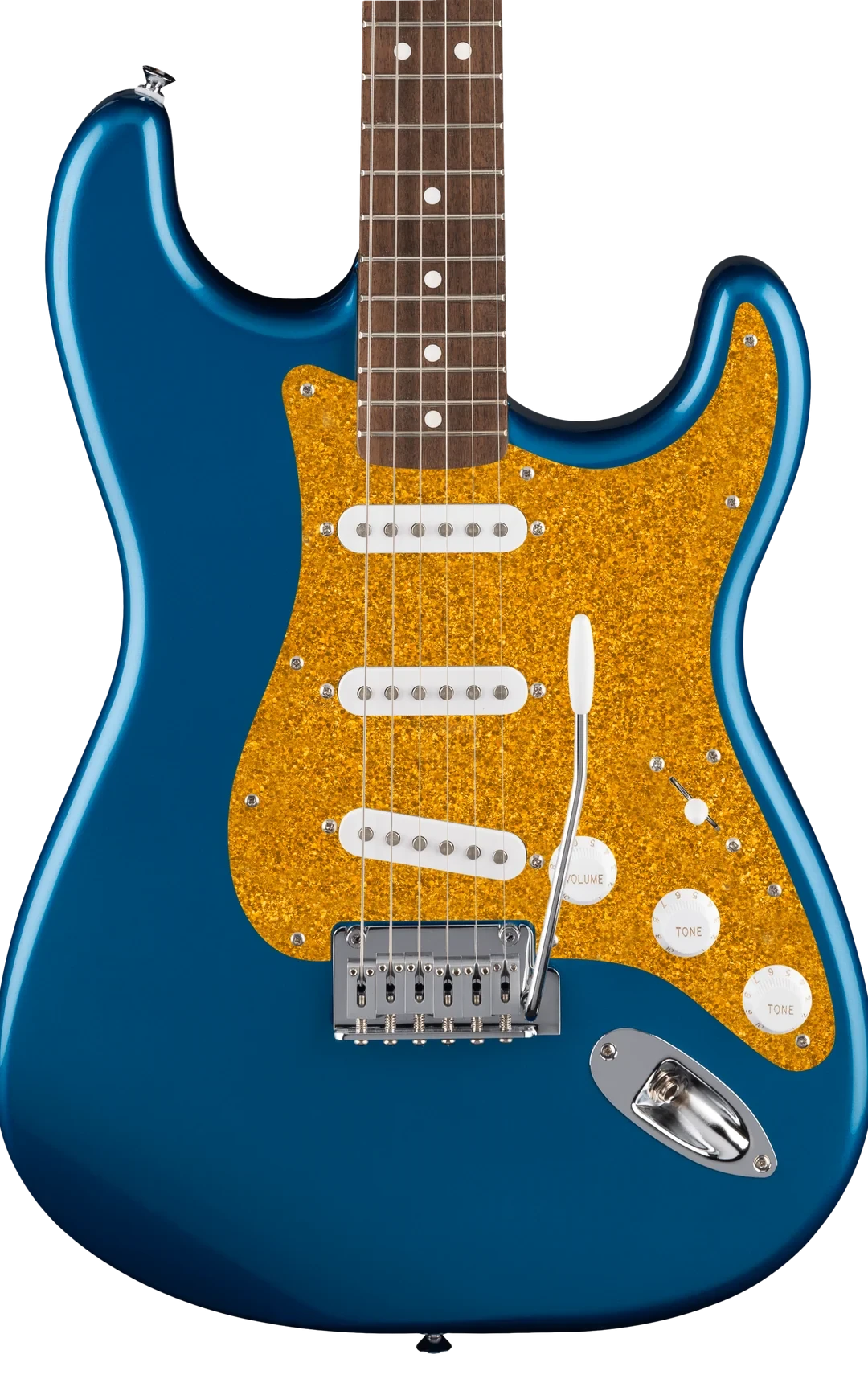 D'Andrea Strat Pickguard SSS - GOLD SPARKLE