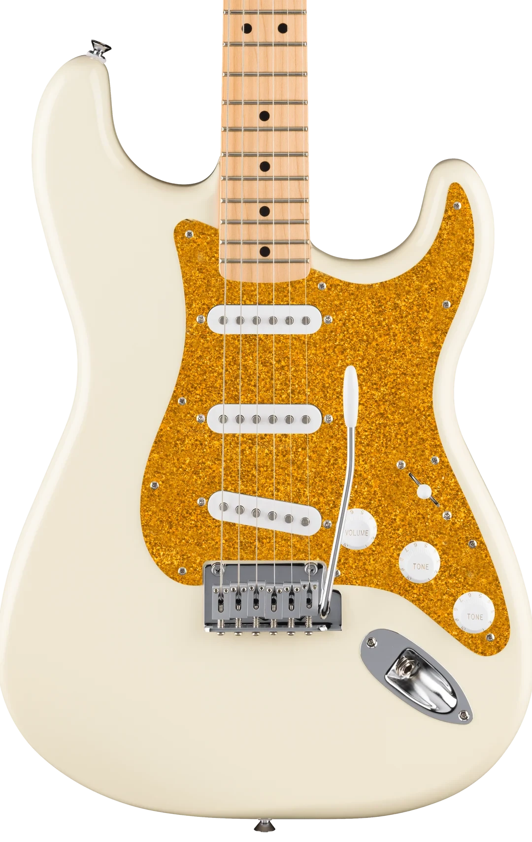 D'Andrea Strat Pickguard SSS - GOLD SPARKLE