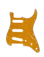D'Andrea Strat Pickguard SSS - GOLD SPARKLE