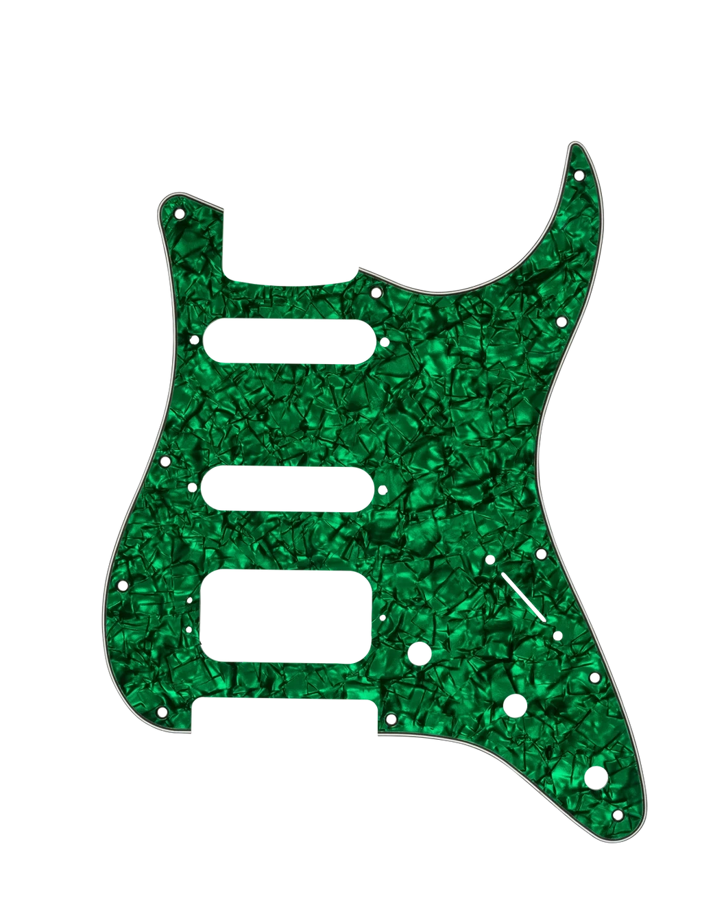 D'Andrea Strat Pickguard HSS - GREEN PEARL