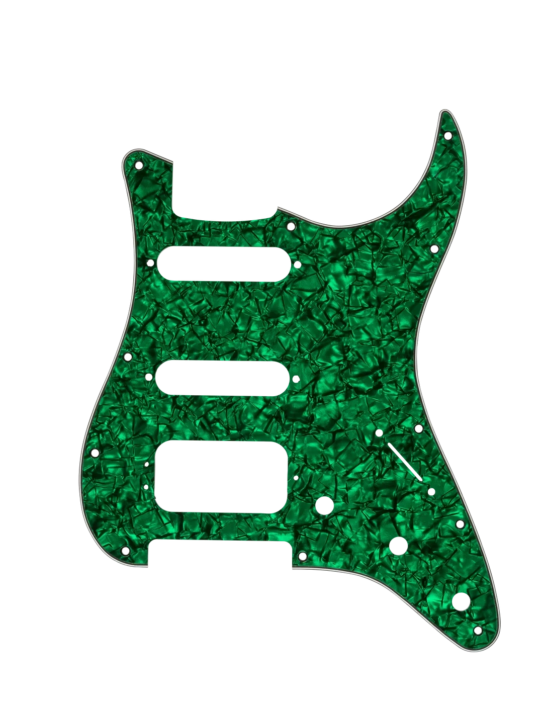 D'Andrea Strat Pickguard HSS - GREEN PEARL