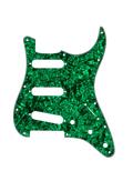D'Andrea Strat Pickguard SSS - GREEN PEARL