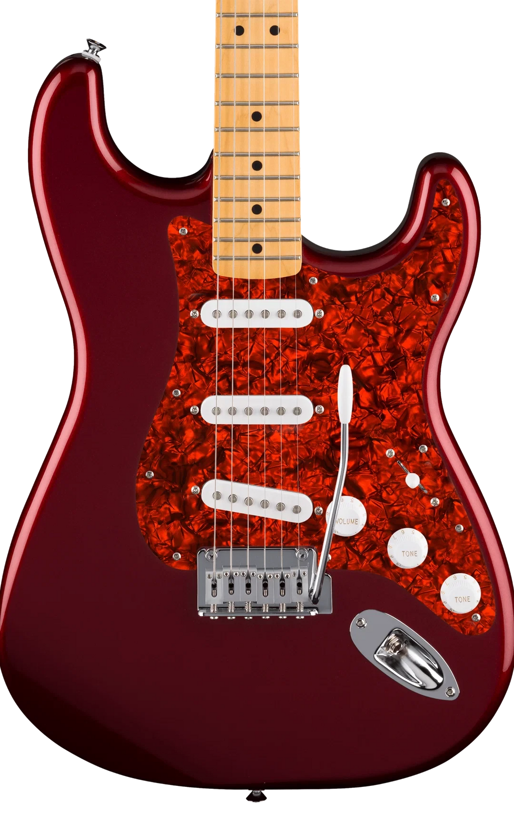 D'Andrea Strat Pickguard SSS - ORANGE PEARL