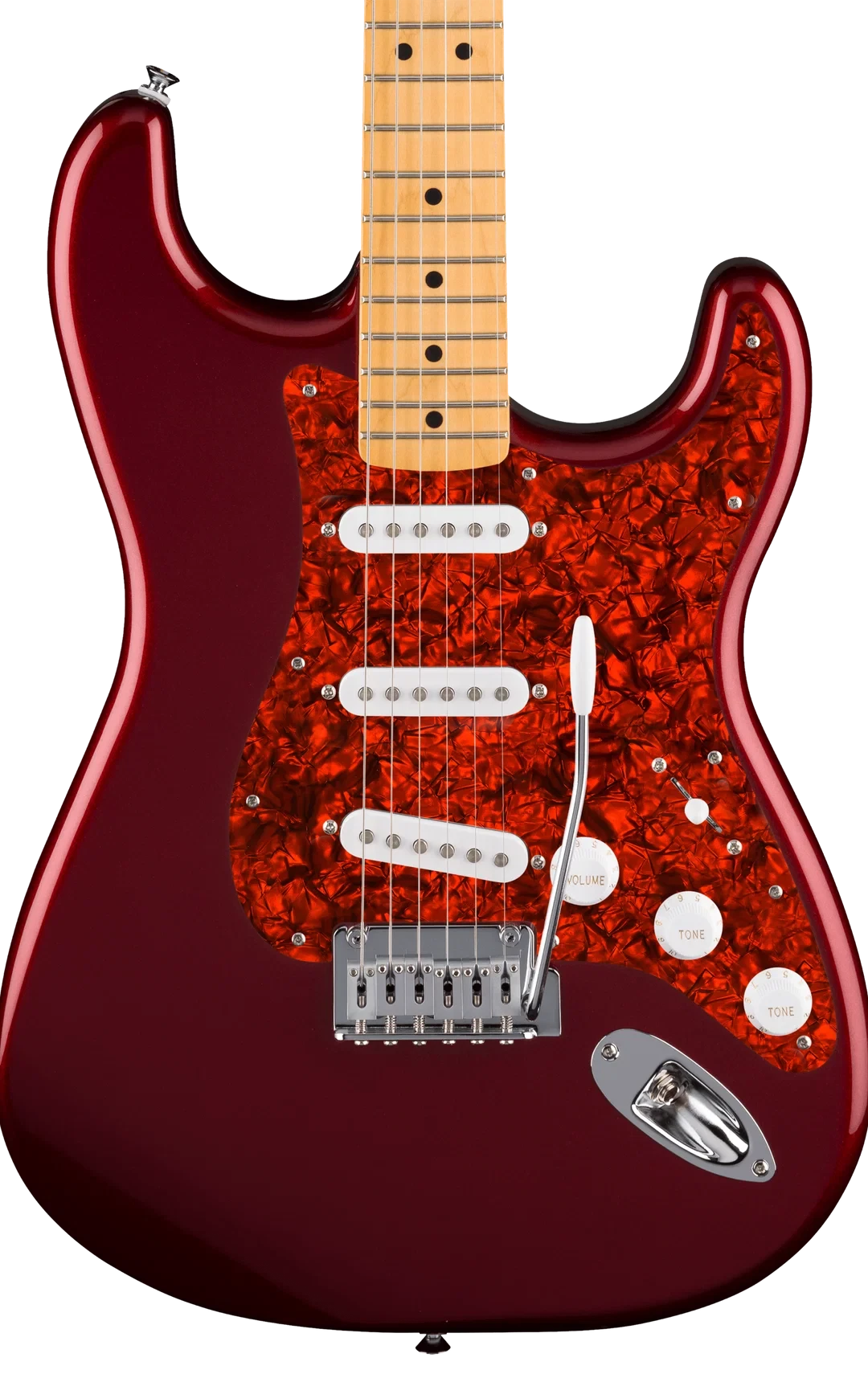 D'Andrea Strat Pickguard SSS - ORANGE PEARL