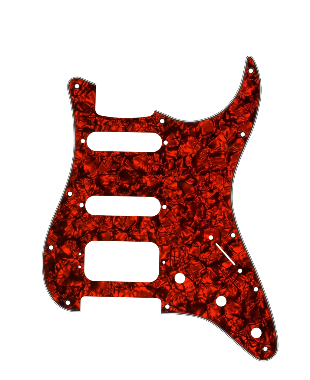 D'Andrea Strat Pickguard HSS - ORANGE PEARL