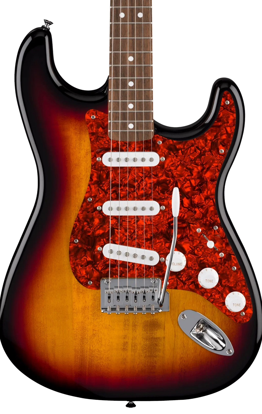 D'Andrea Strat Pickguard SSS - ORANGE PEARL