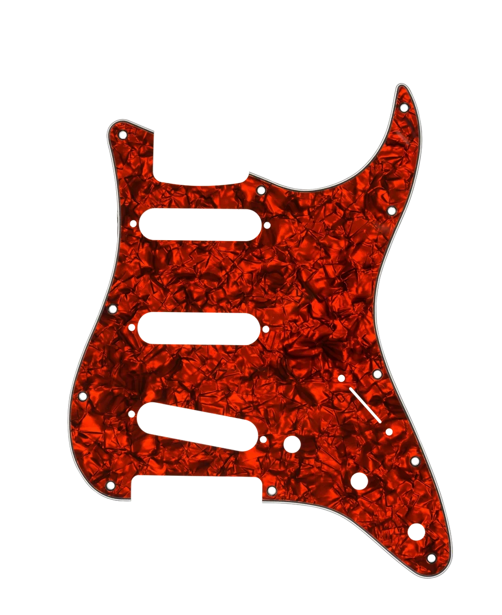 D'Andrea Strat Pickguard SSS - ORANGE PEARL