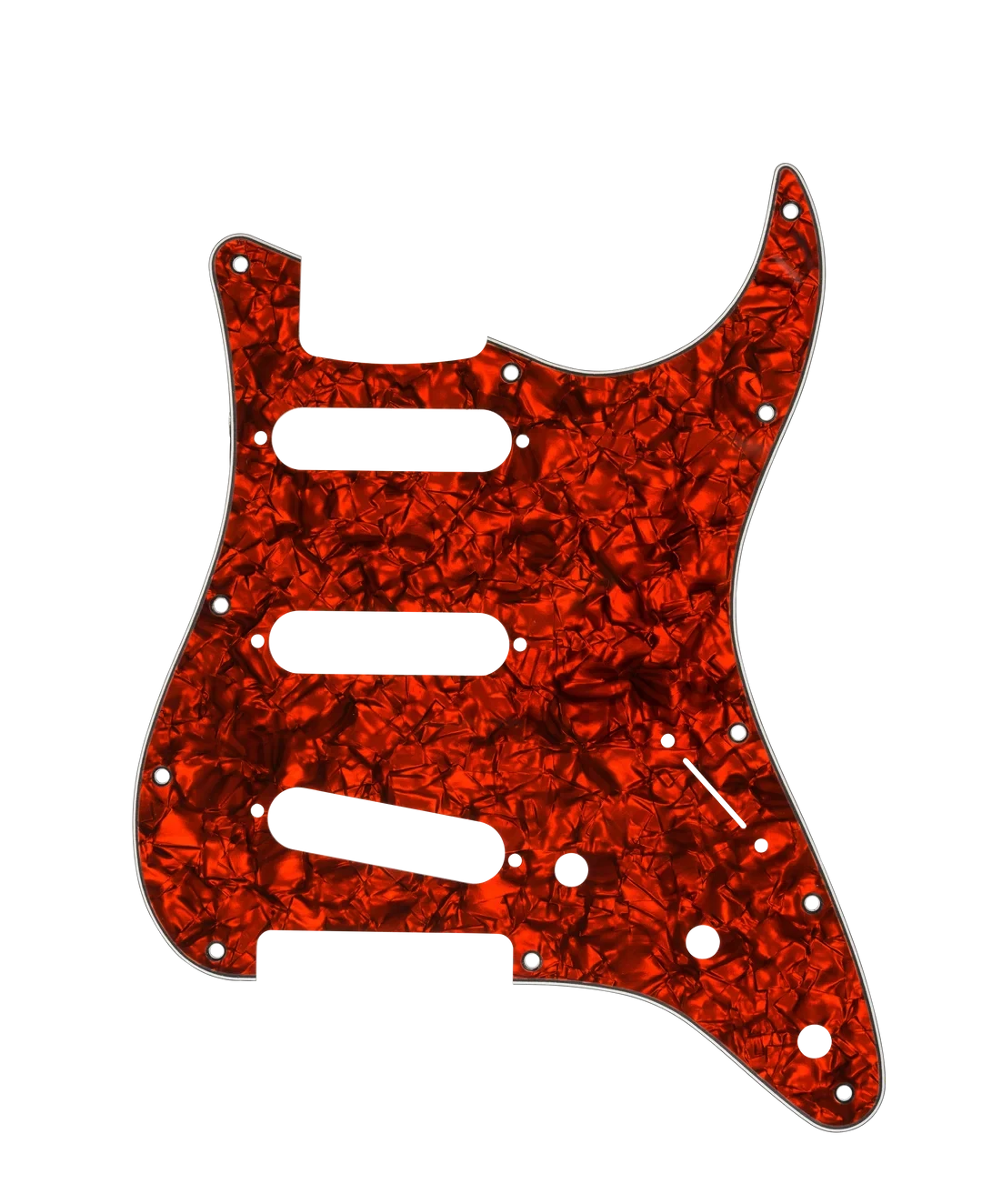 D'Andrea Strat Pickguard SSS - ORANGE PEARL
