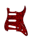 D'Andrea Strat Pickguard SSS - RED PEARL