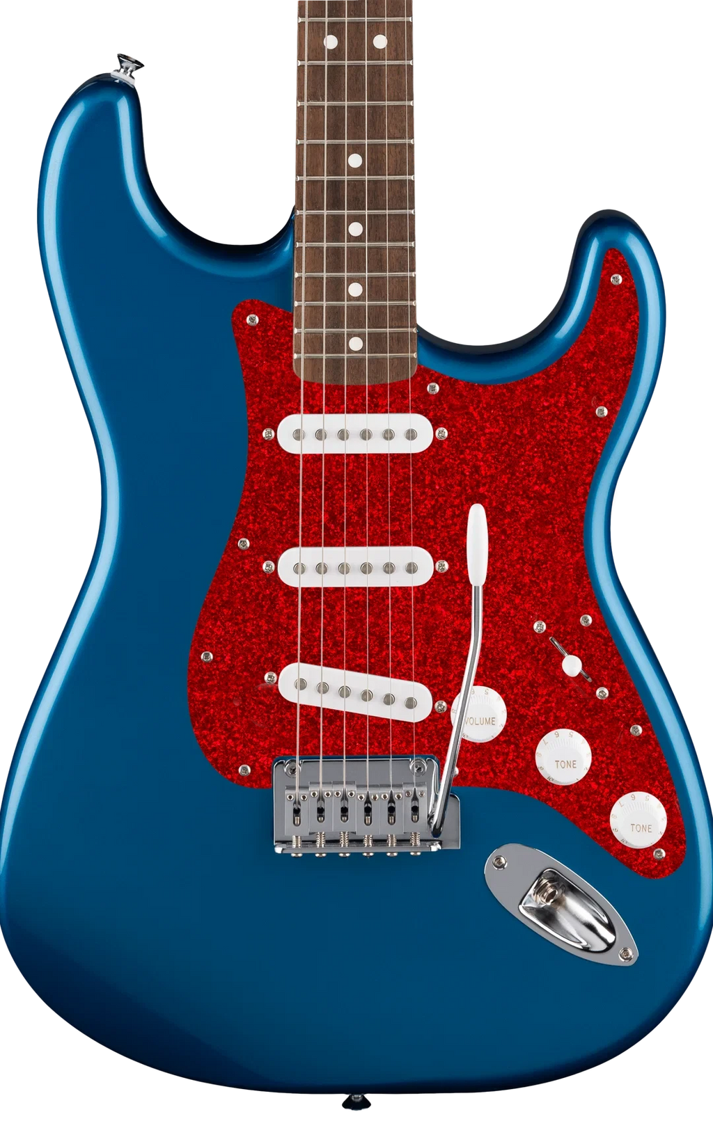 D'Andrea Strat Pickguard SSS - RED SPARKLE