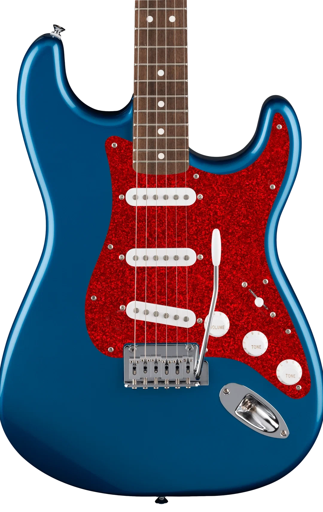 D'Andrea Strat Pickguard SSS - RED SPARKLE