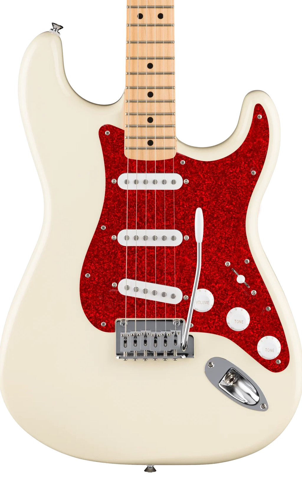 D'Andrea Strat Pickguard SSS - RED SPARKLE