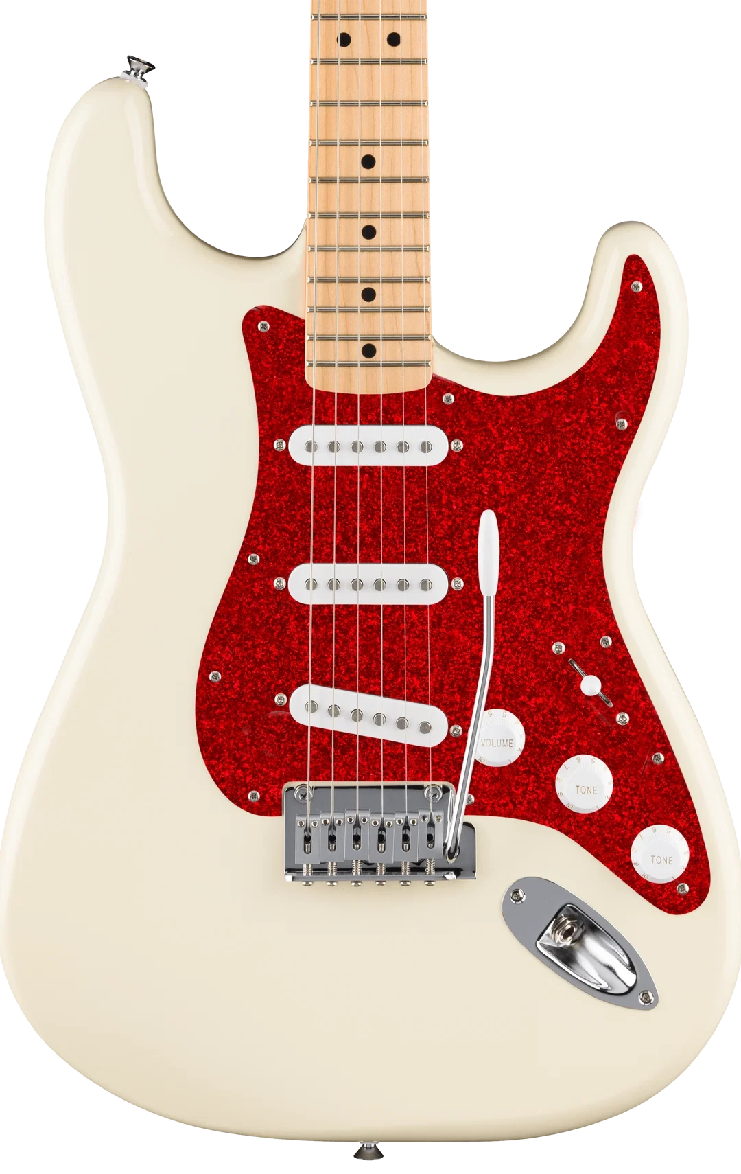 D'Andrea Strat Pickguard SSS - RED SPARKLE