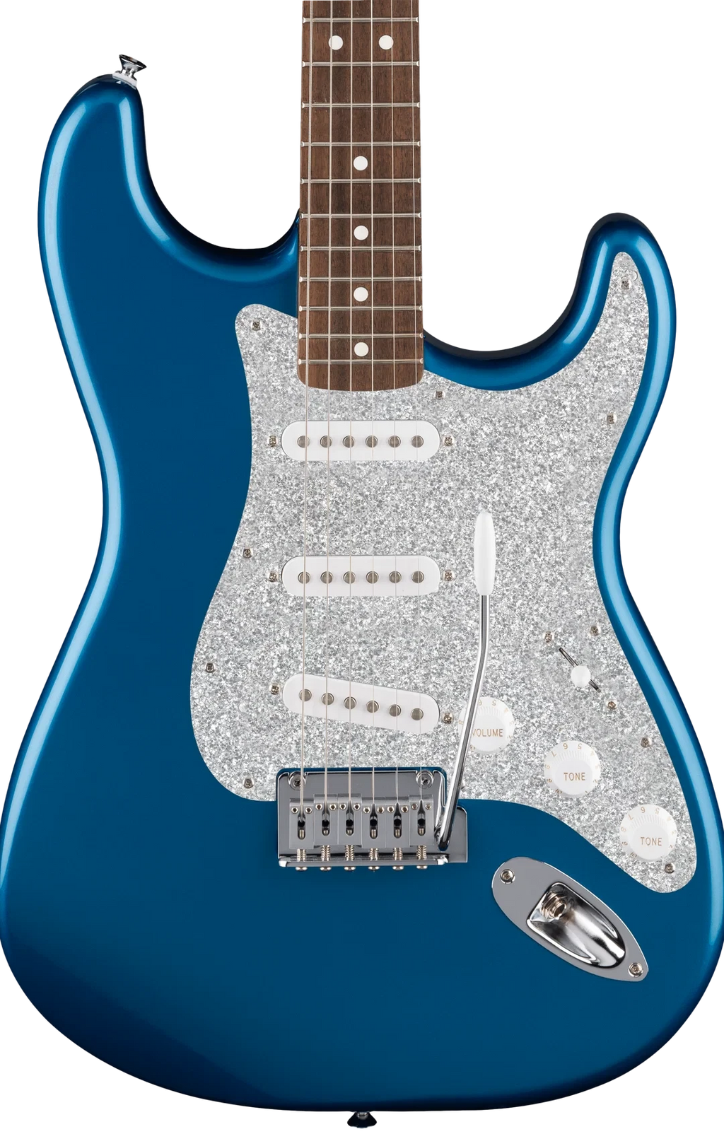 D'Andrea Strat Pickguard SSS - SILVER SPARKLE