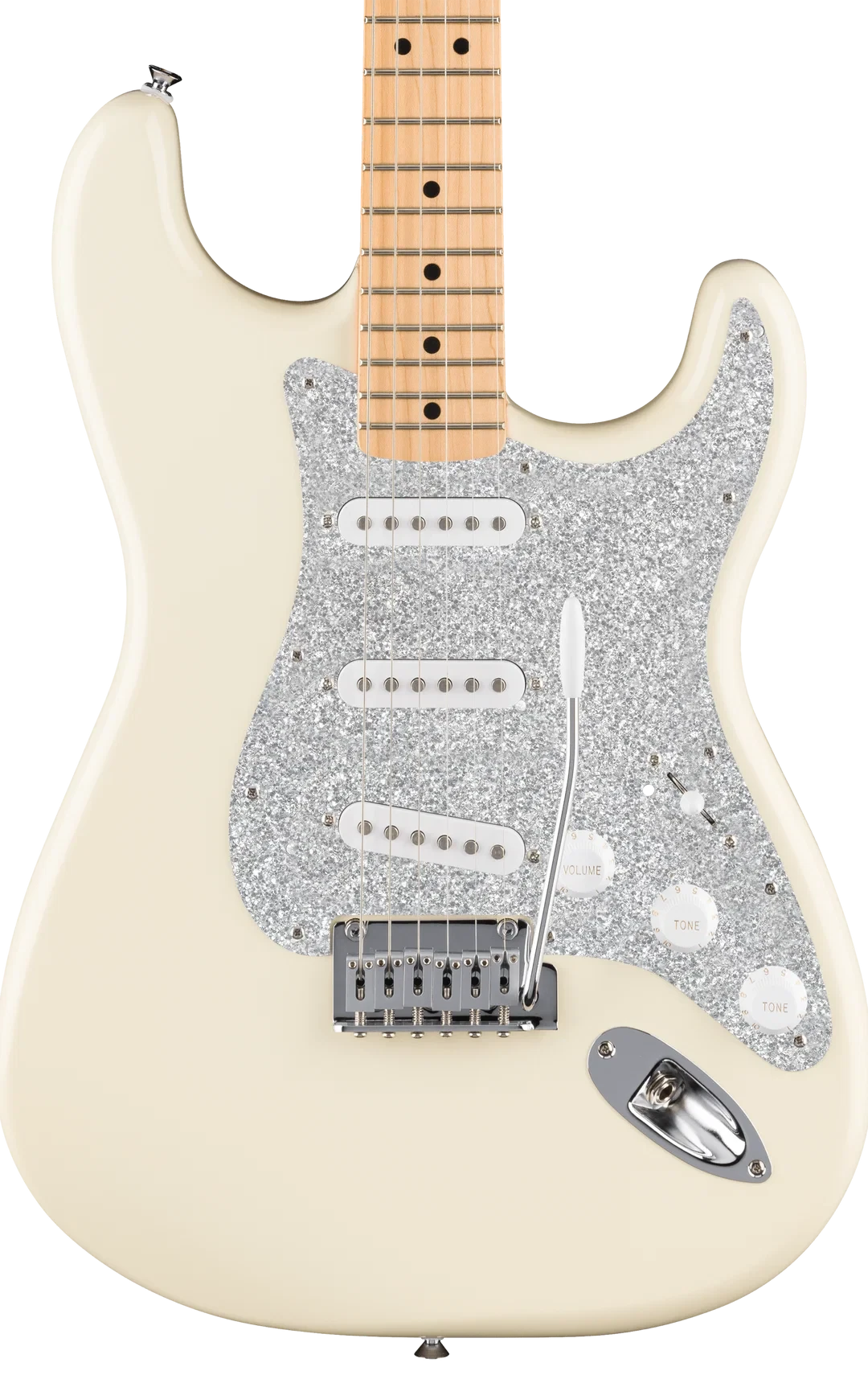 D'Andrea Strat Pickguard SSS - SILVER SPARKLE