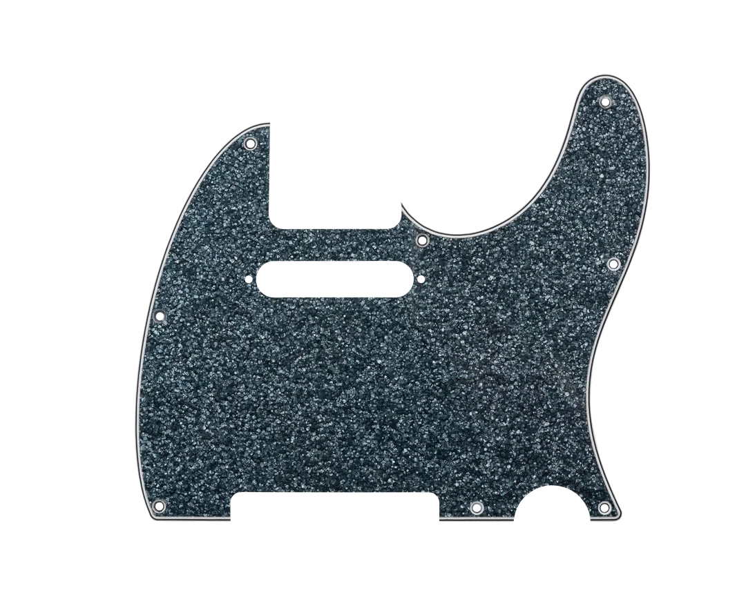 D'Andrea Tele Pickguard - BLACK SPARKLE