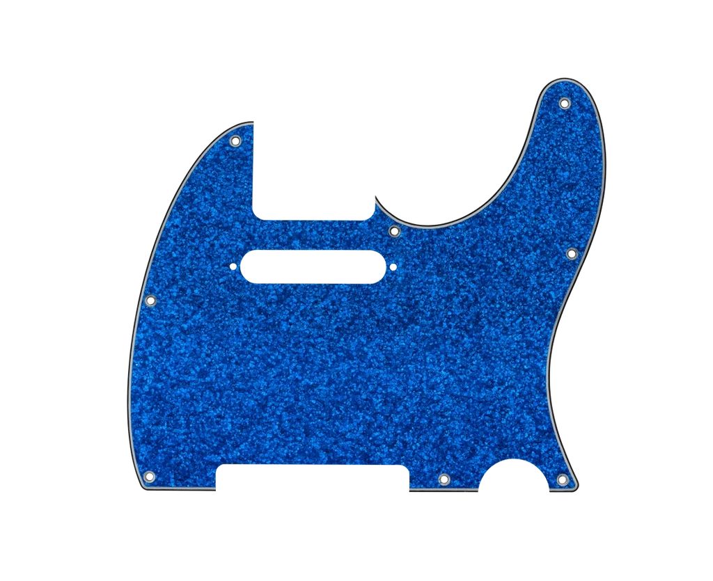 D'Andrea Tele Pickguard - BLUE SPARKLE