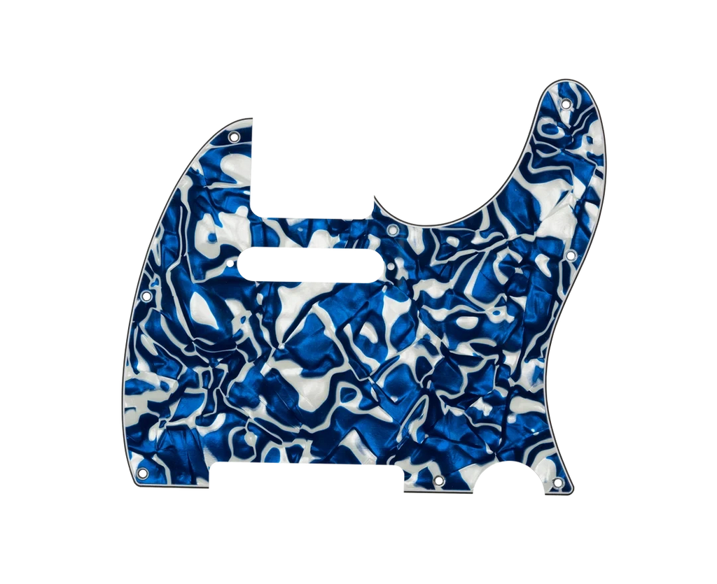 D'Andrea Tele Pickguard - BLUE SWIRL PEARL