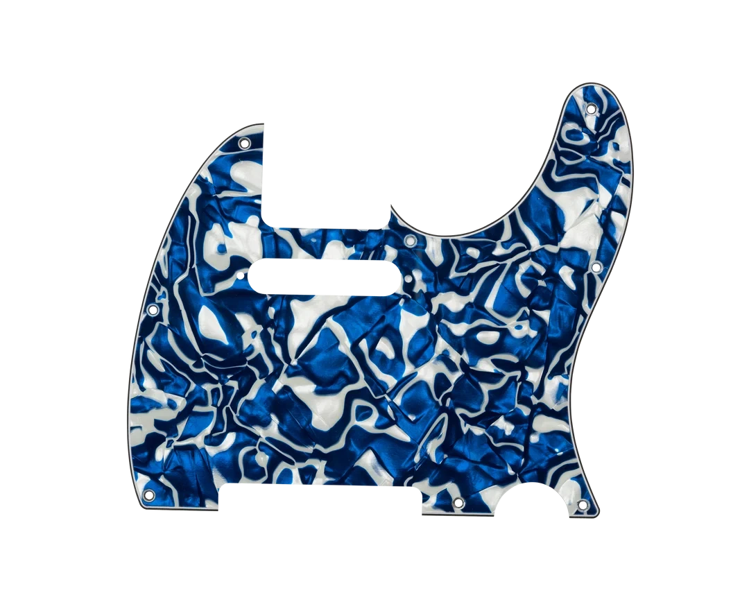 D'Andrea Tele Pickguard - BLUE SWIRL PEARL