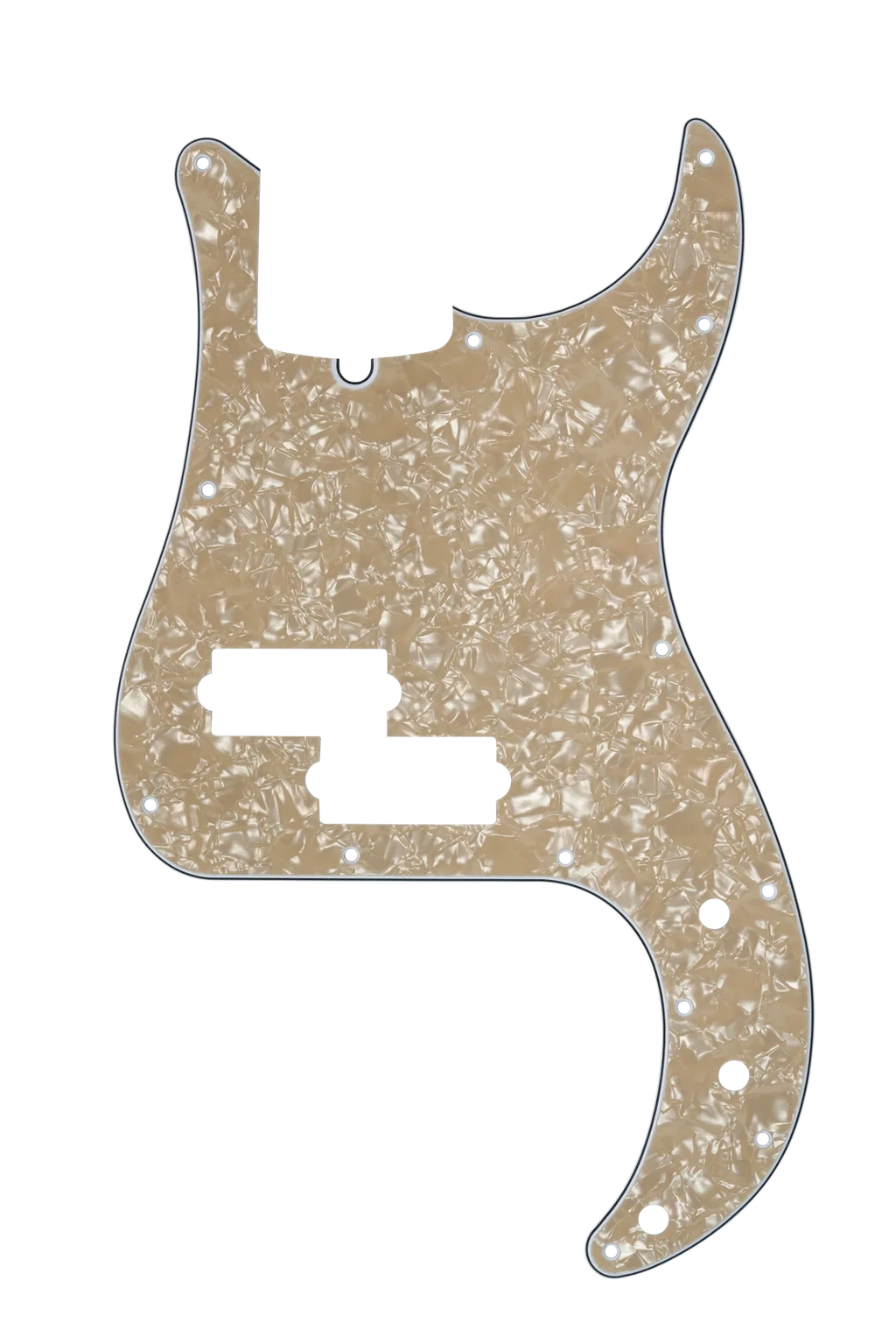 D'Andrea P-Bass Pickguard - VINTAGE PEARL