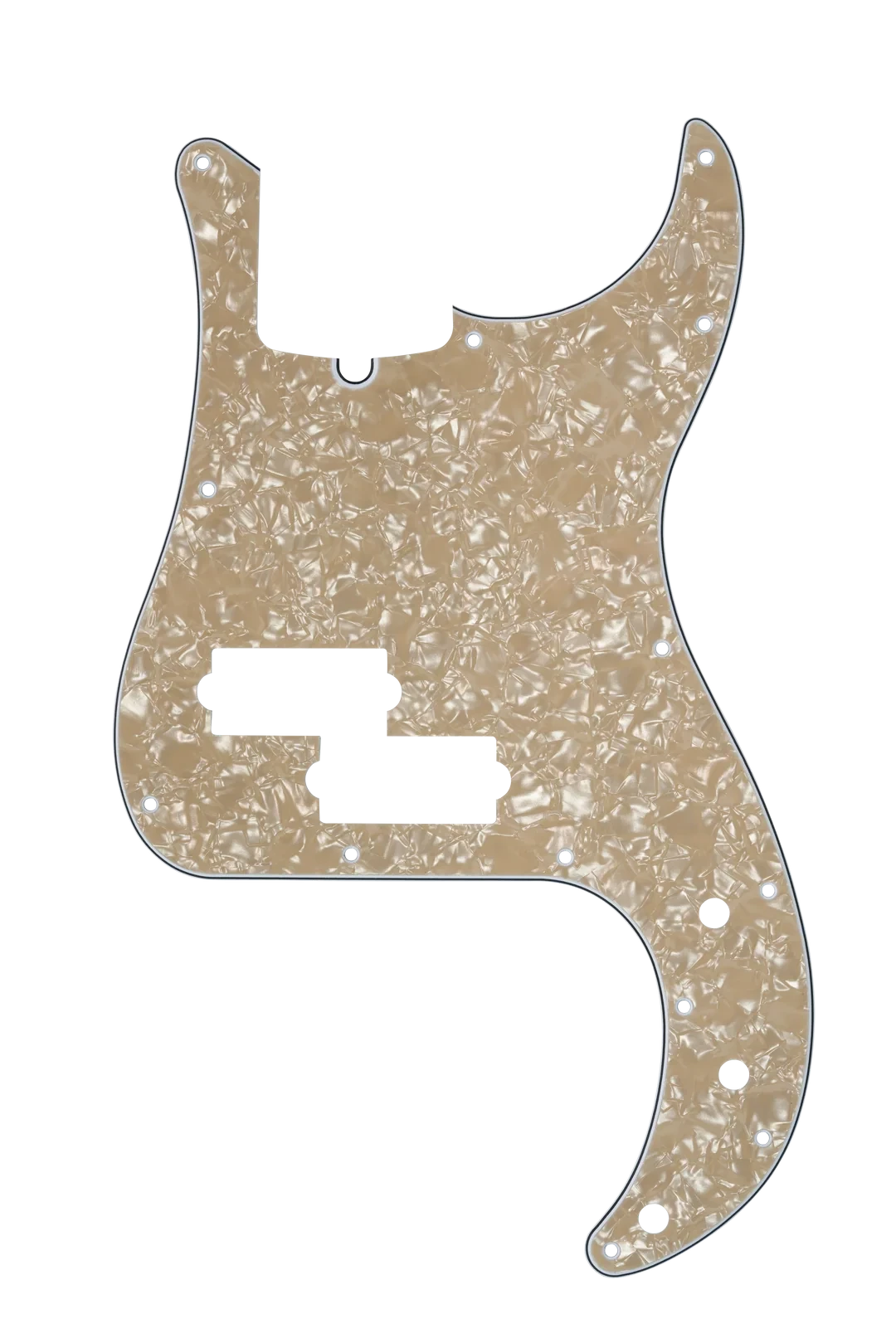 D'Andrea P-Bass Pickguard - VINTAGE PEARL
