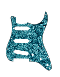 D'Andrea Strat Pickguard SSS - AQUA PEARL