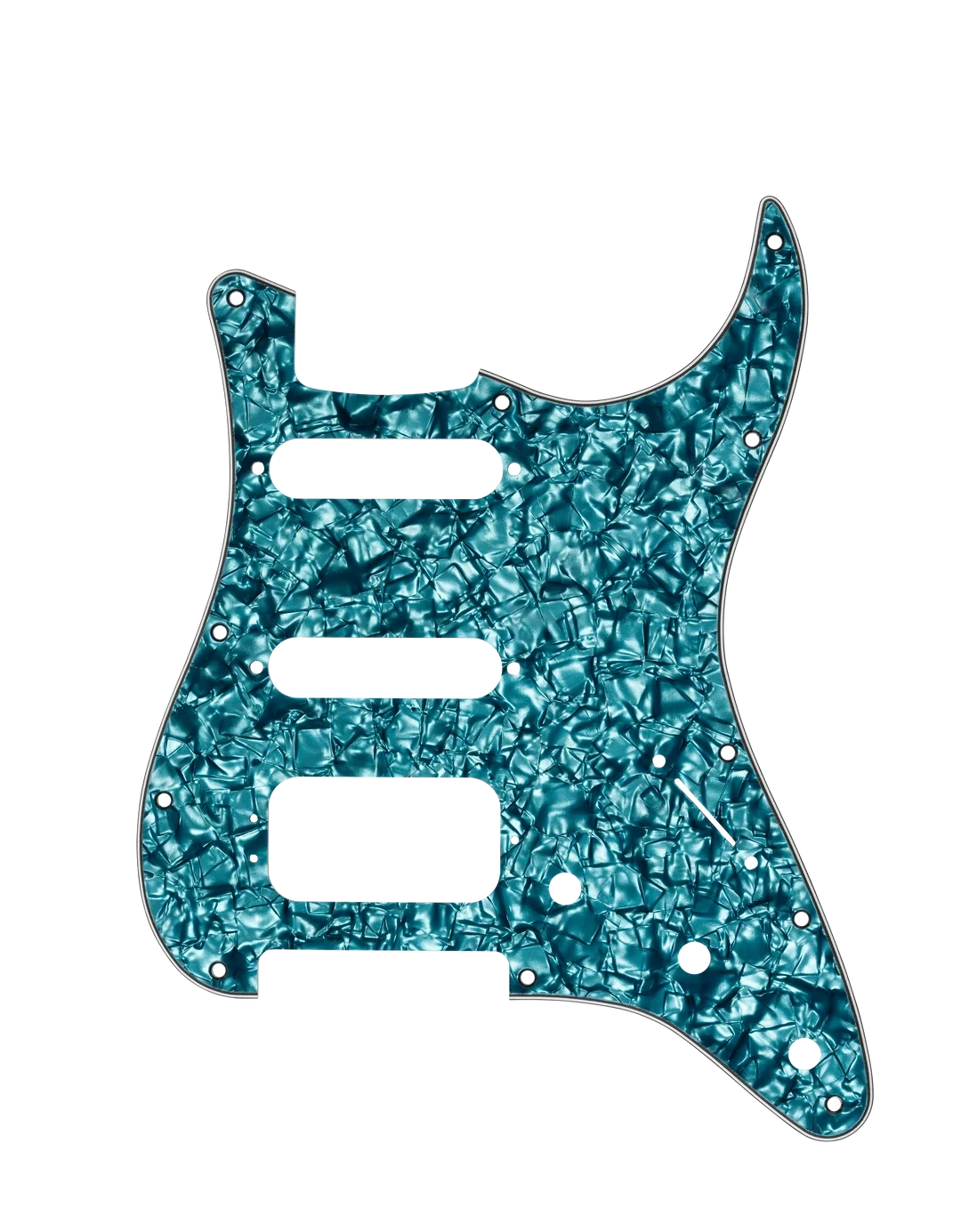 D'Andrea Strat Pickguard HSS - AQUA PEARL