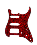 D'Andrea Strat Pickguard HSS - RED PEARL