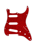 D'Andrea Strat Pickguard HSS - RED SPARKLE