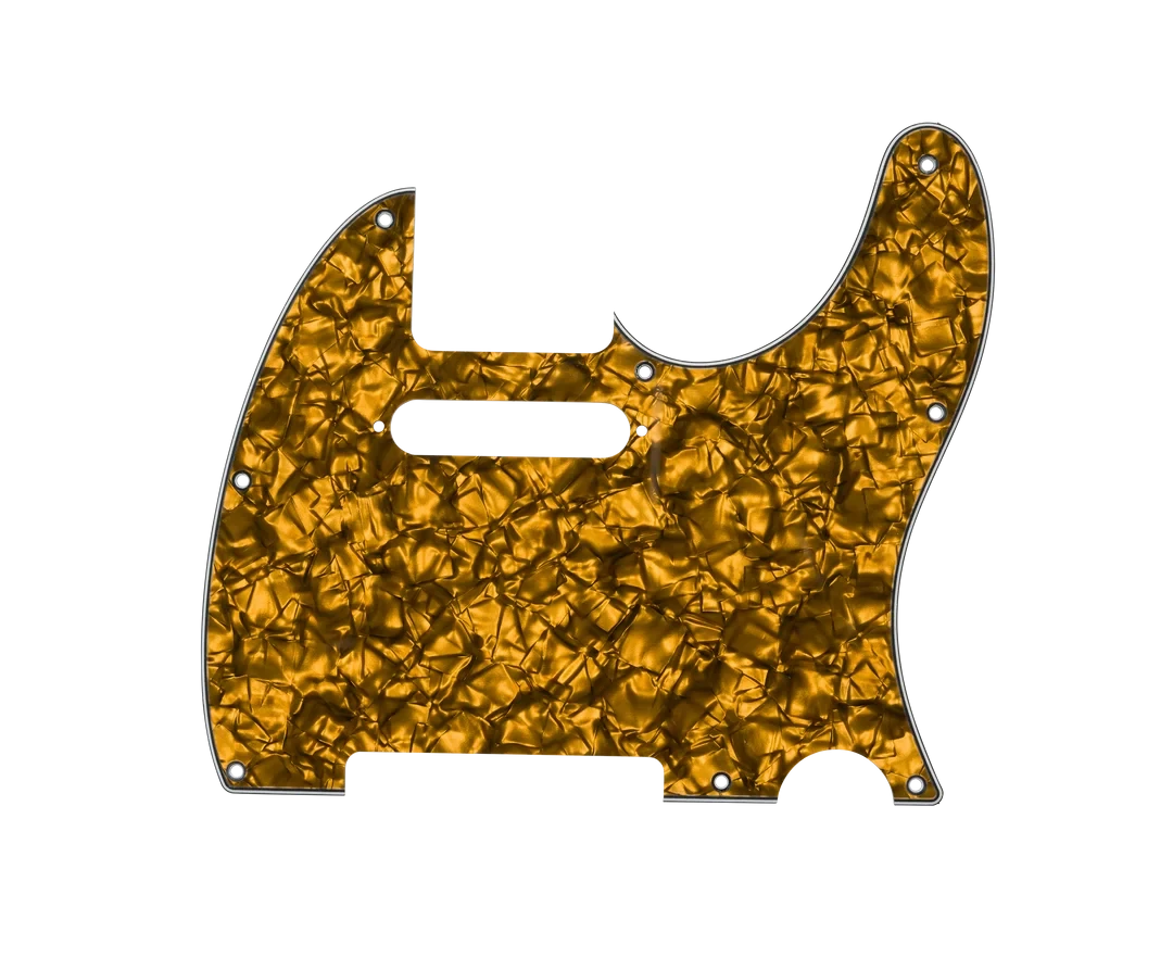 D'Andrea Tele Pickguard - GOLD PEARL