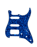 D'Andrea Strat Pickguard HSS - BLUE PEARL