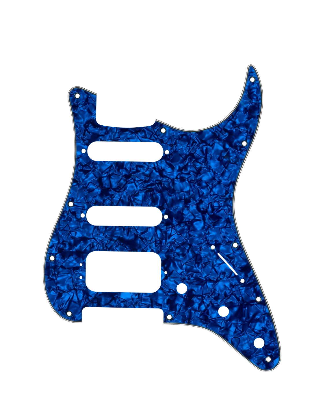 D'Andrea Strat Pickguard HSS - BLUE PEARL