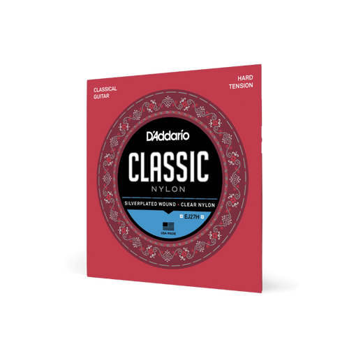 D'Addario Hard Tension, Classic Nylon Student Classical Guitar Strings