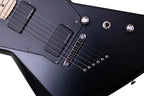 Cream Voltage Metal Guitar in Black Nightmare with Gig Bag