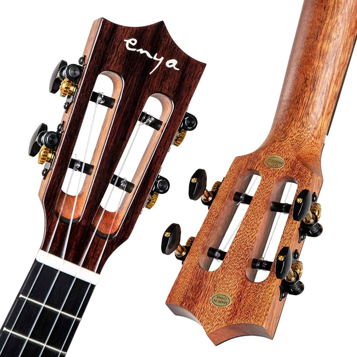 Enya EUC MAD Natural Concert Ukulele with Bag & Accessories