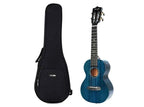 Enya - EUC MAD Blue Concert Ukulele with Bag & Accessories