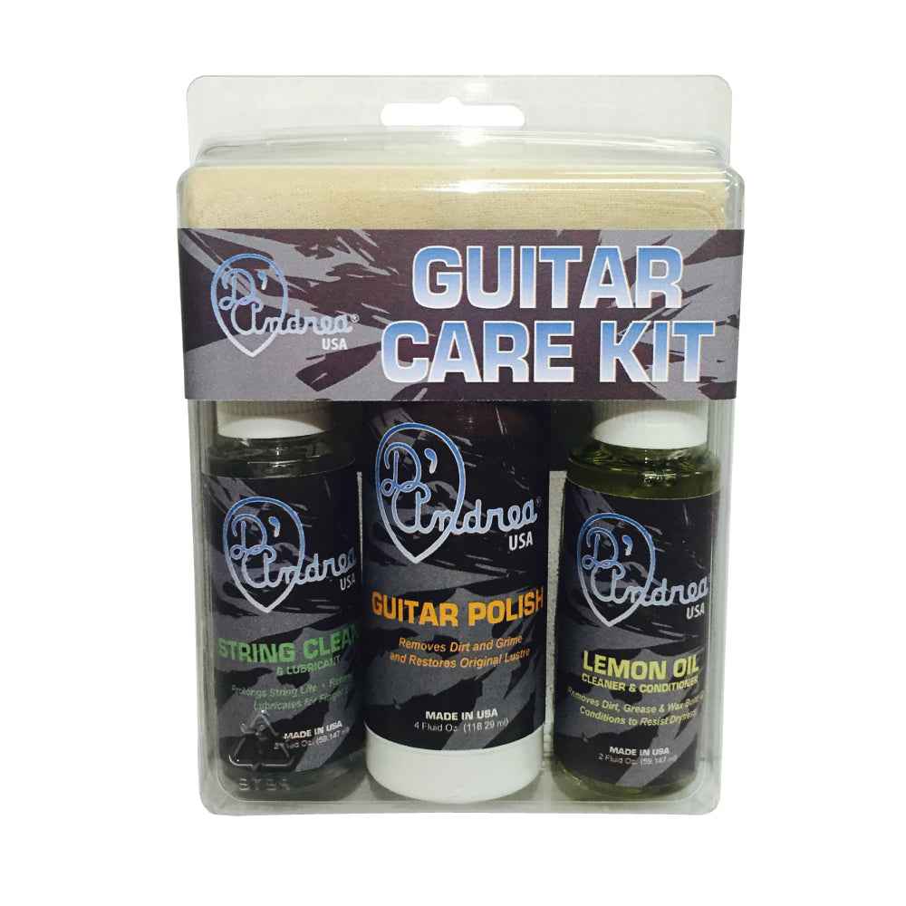 D'Andrea Deluxe Guitar Care Kit