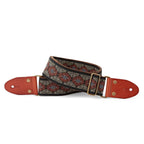 ISUZI GT-54 Suede Pattern Guitar Strap