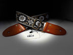 ISUZI GT-59 Suede Pattern Guitar Strap