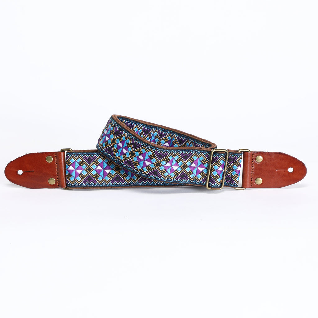 ISUZI GT-67 Coloured Woven Guitar Strap