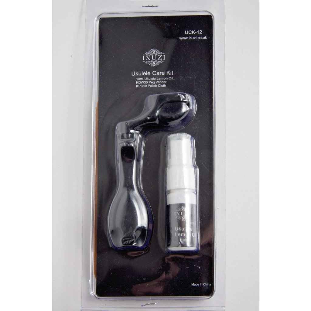 Isuzi Ukulele Care Kit with Lemon Oil UCK-12