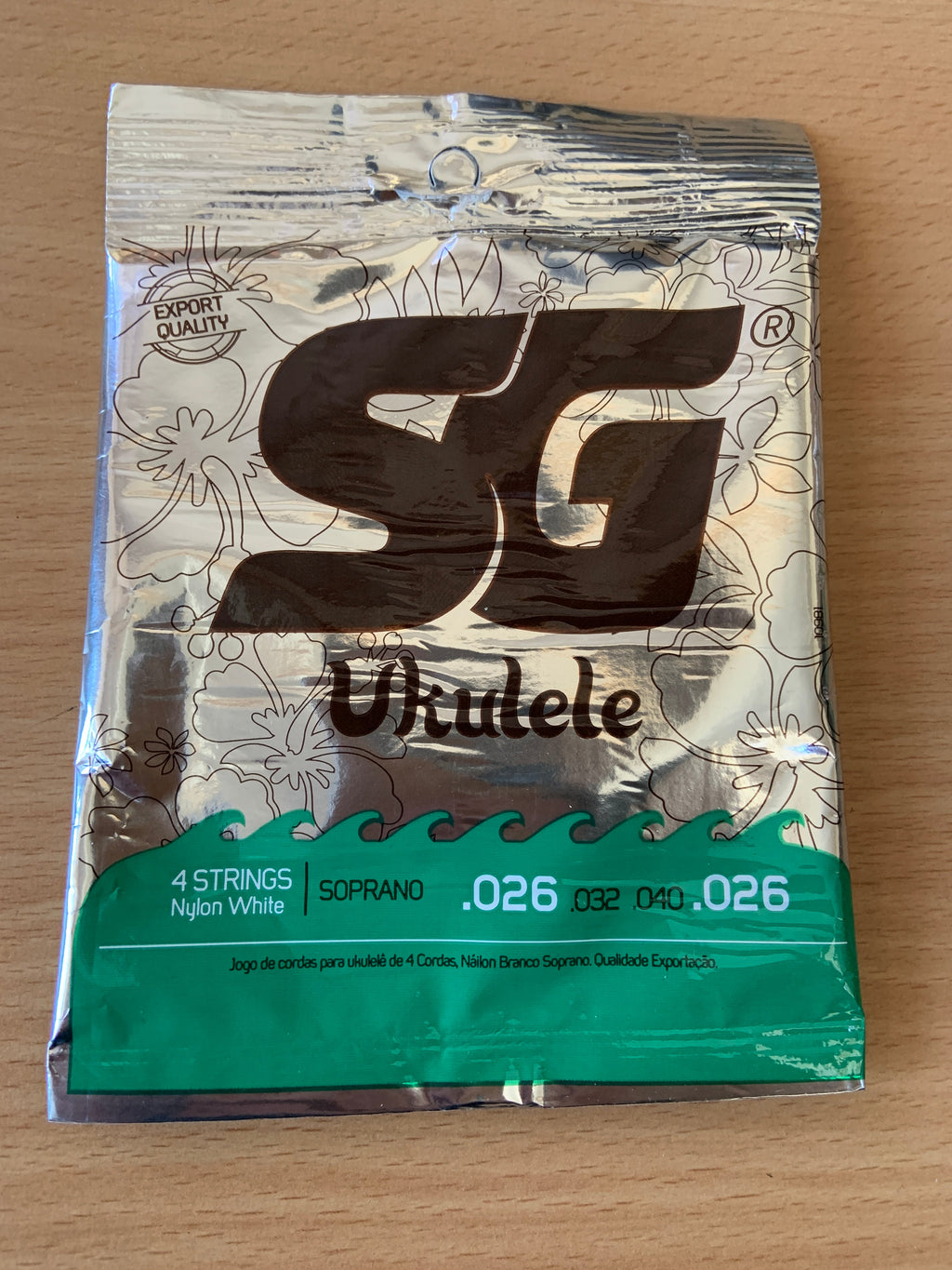 SG Nylon Ukulele Strings – Soprano, Concert, Tenor & Baritone – Concert