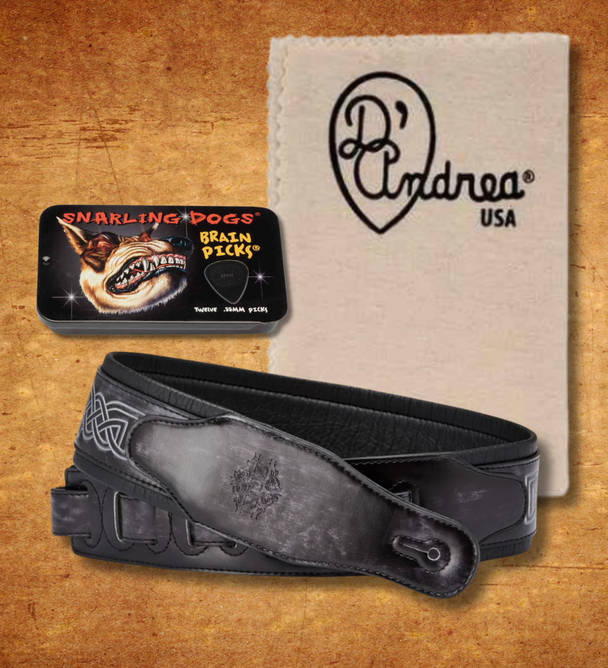 ISUZI Leather Strap Gift Set