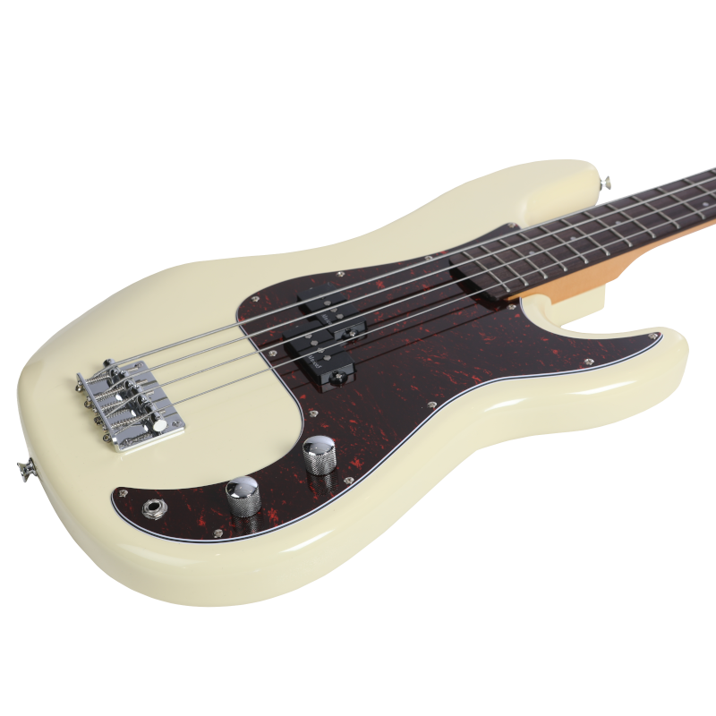 Prodipe PB80 RA VW Bass, 4 Strings, Vintage White – view 2