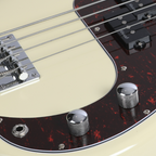 Prodipe PB80 RA VW Bass, 4 Strings, Vintage White – view 4