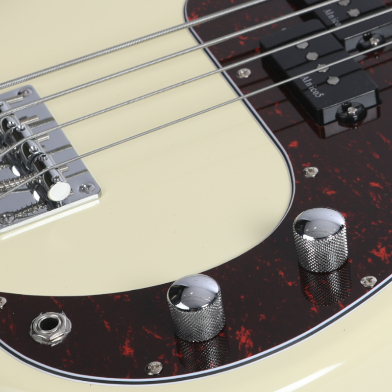 Prodipe PB80 RA VW Bass, 4 Strings, Vintage White – view 4