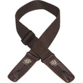 LOCK IT 2" POLY BROWN Guitar Strap