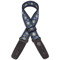 LOCK IT 2" RETRO BLUE CHILL Guitar Strap
